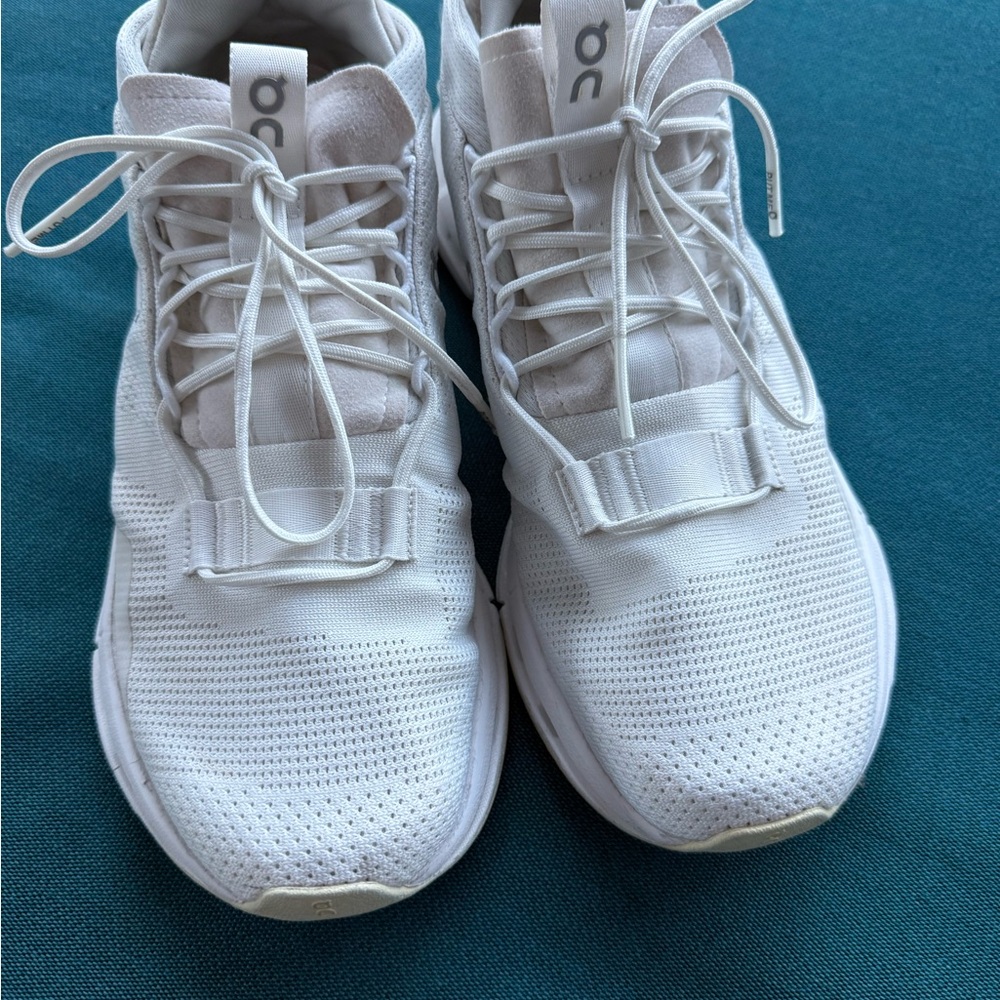 On Running Cloudnova White Sneakers - Picture 6 of 8